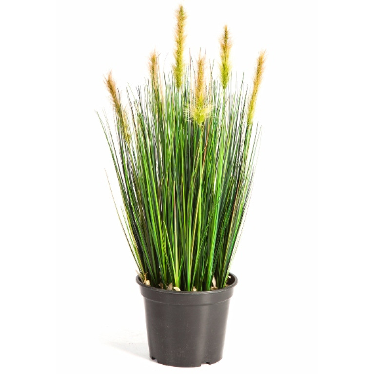Kunstplant Vossenstaart Gras Groen 60 cm