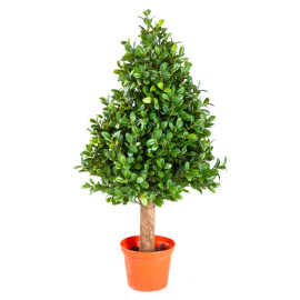 Kunstplant Buxus Piramid 50 cm