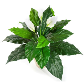 Kunstplant Lepelplant Wit 70 cm