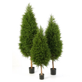 Kunstplant Cypres Plastic 180-120-150 cm