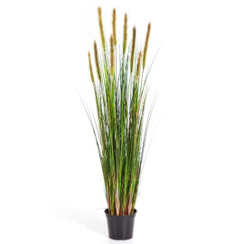 Kunstplant Vossenstaart Gras Groen 120 cm